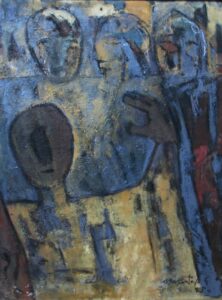 Epic Series-9_Oil Pastel on Board_40"X23"_2025