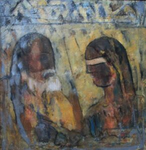 Epic Series-10_Oil Pastel on Board_40"X23"_2025